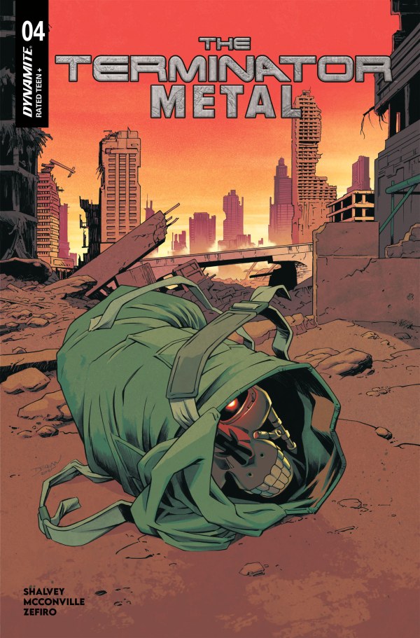 The Terminator: Metal #4 — Cover A — Declan Shalvey Regular