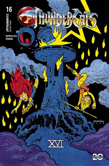 Thundercats, Vol. 1 (Dynamite Entertainment) #16 — Cover J — Manix Abrera Foil Variant